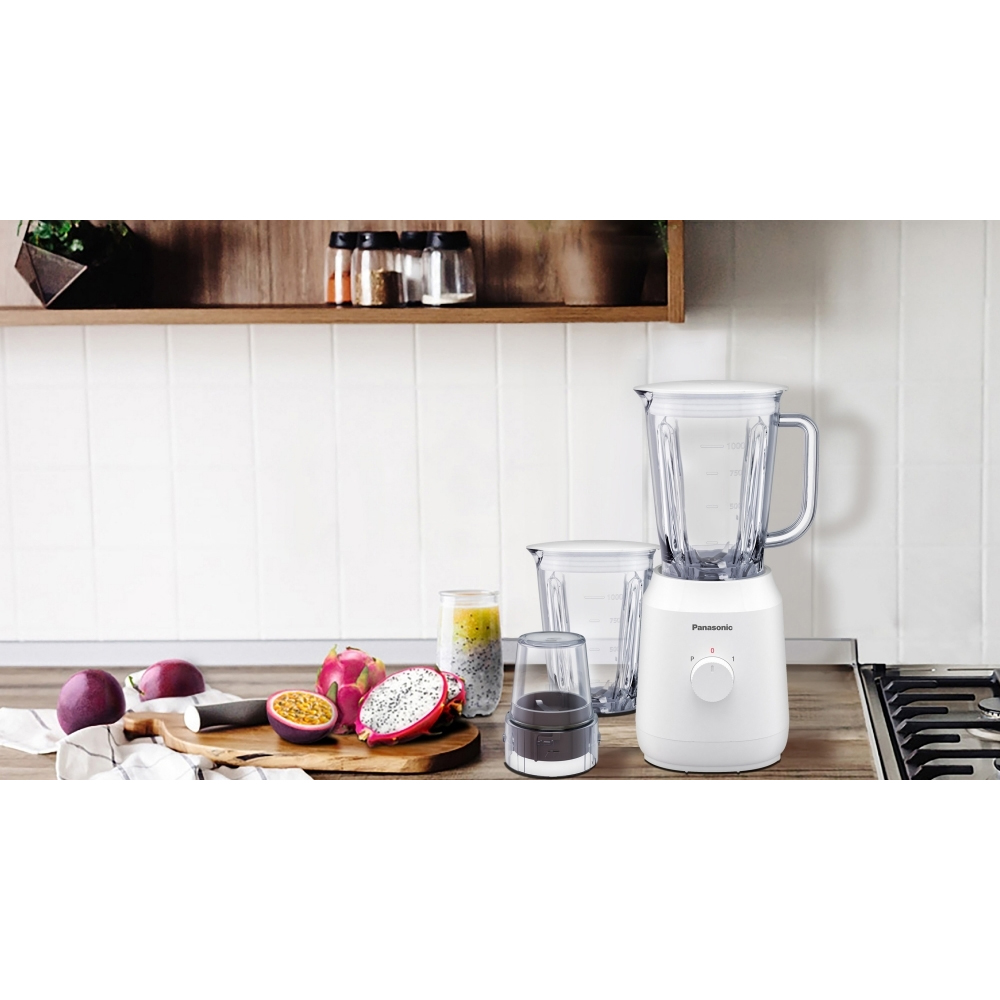 PANASONIC BLENDER MX-EX1031WSK 450WATT 1LITER TWIN JUG WITH MILL